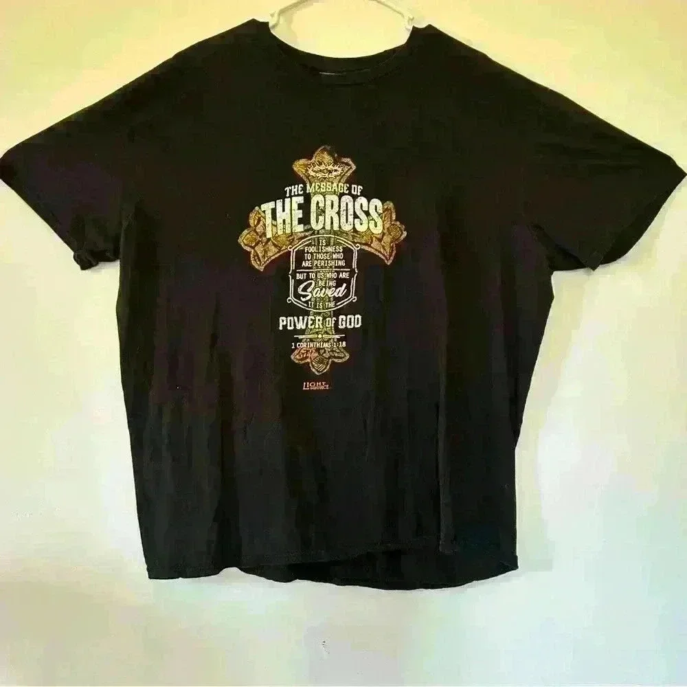 1 Corinthians 1:18 Christian t shirt - Picture 1 of 3